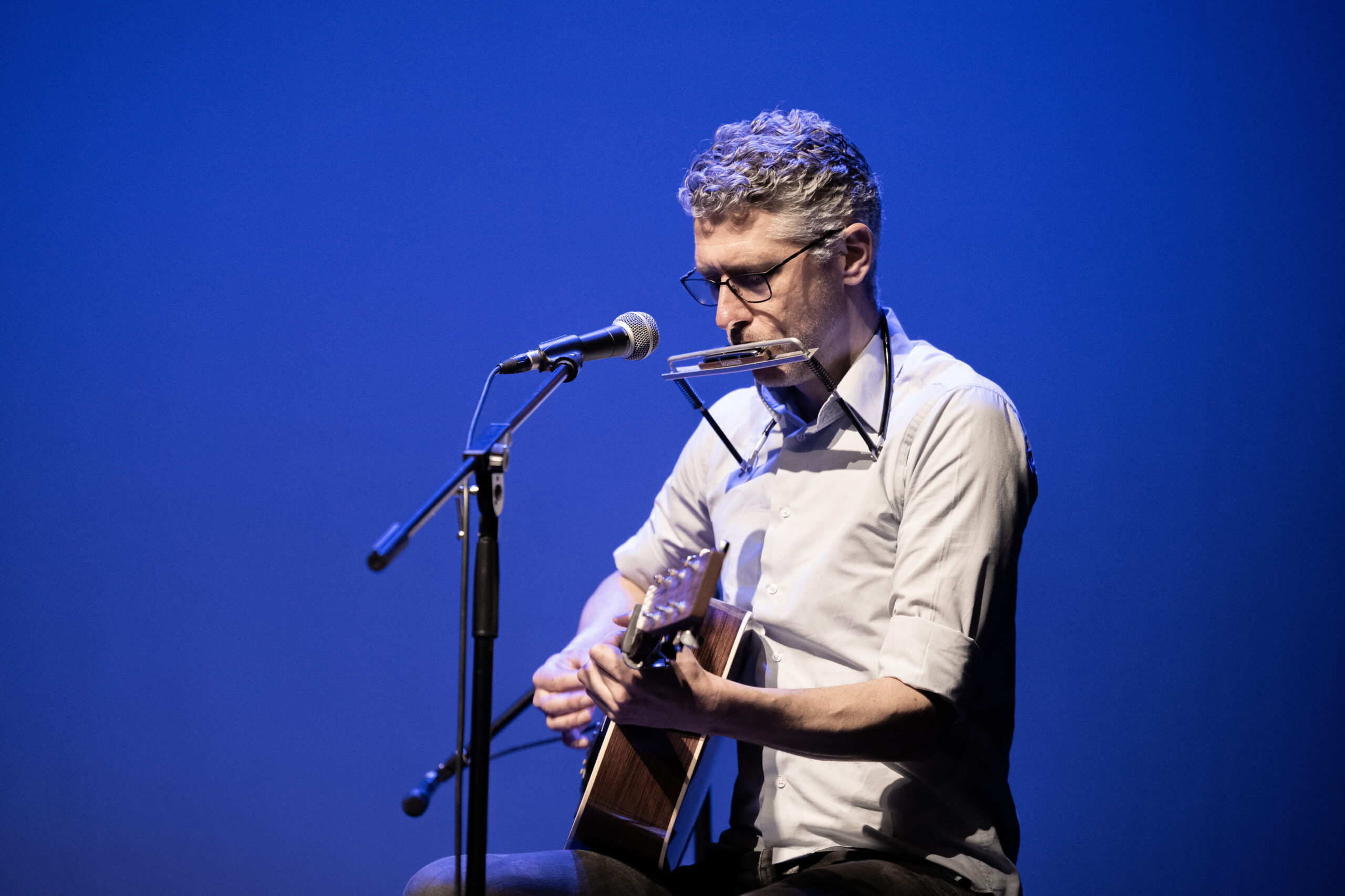 Bint muzikant Tim Driessen foto Bram Petraeus
